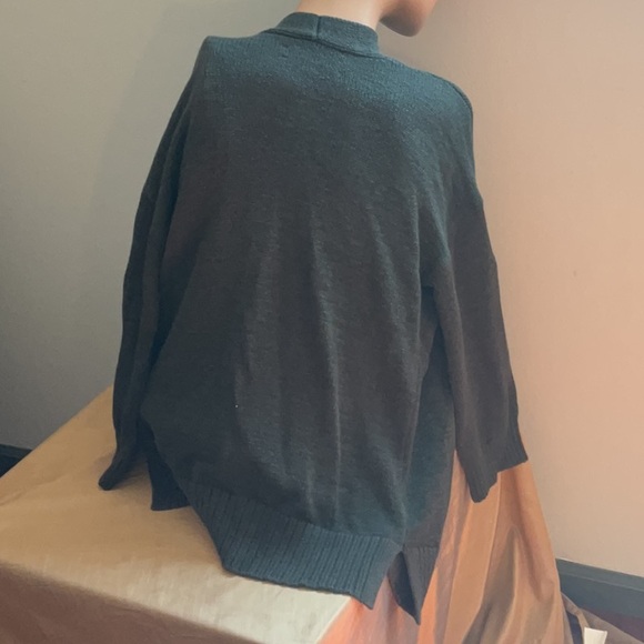 LOFT Green Open Cardigain - Picture 5 of 6